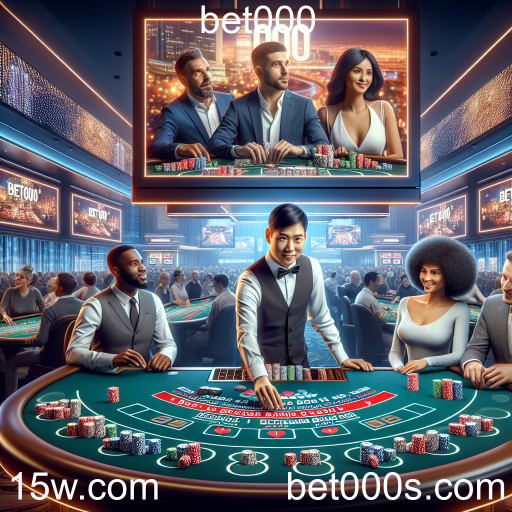 Experiência Imersiva de Cassino Ao Vivo no Bet000